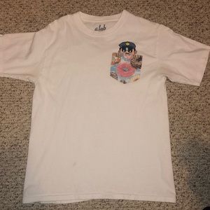 Police/Donut Pocket T